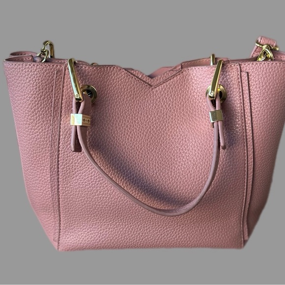 Steve Madden Bkarta Satchel in Dusty Rose with Floral Scarf - Picture 3 of 10